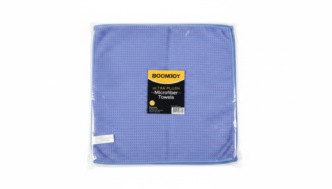 Kain Lap Microfiber Biru (MFB40) 1 Karton – 250 Pak × 10 Pcs