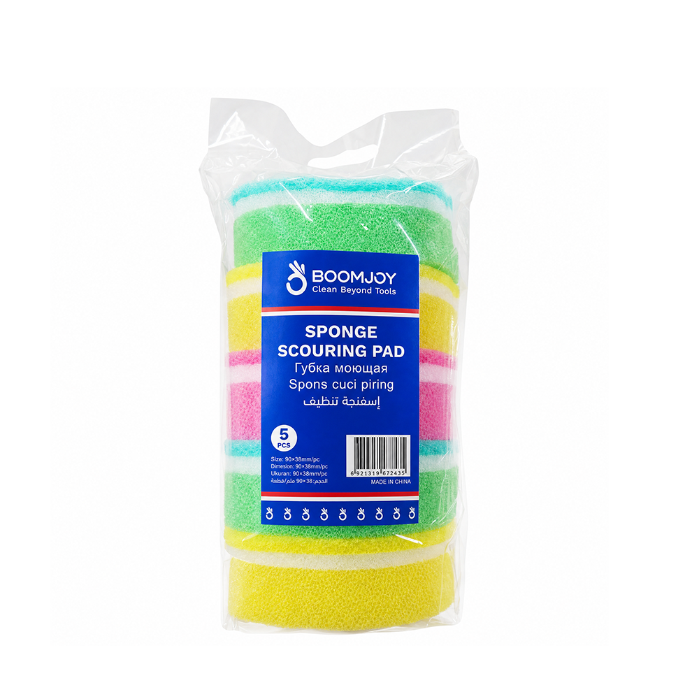 Spons Penggosok (SSPCR) 1 Karton – 60 Pak × 5 Pcs