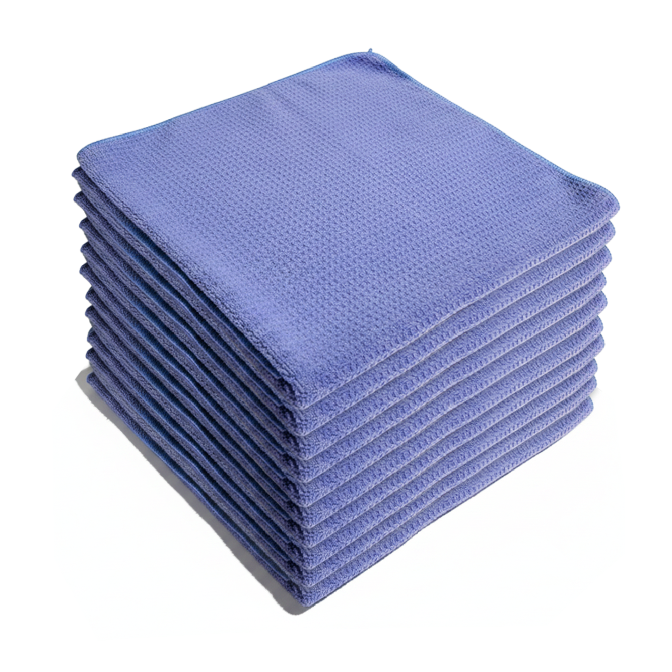 Kain Lap Microfiber Biru (MFB40) 1 Karton – 250 Pak × 10 Pcs