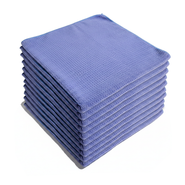 Kain Lap Microfiber Biru (MFB40) 1 Karton – 250 Pak × 10 Pcs
