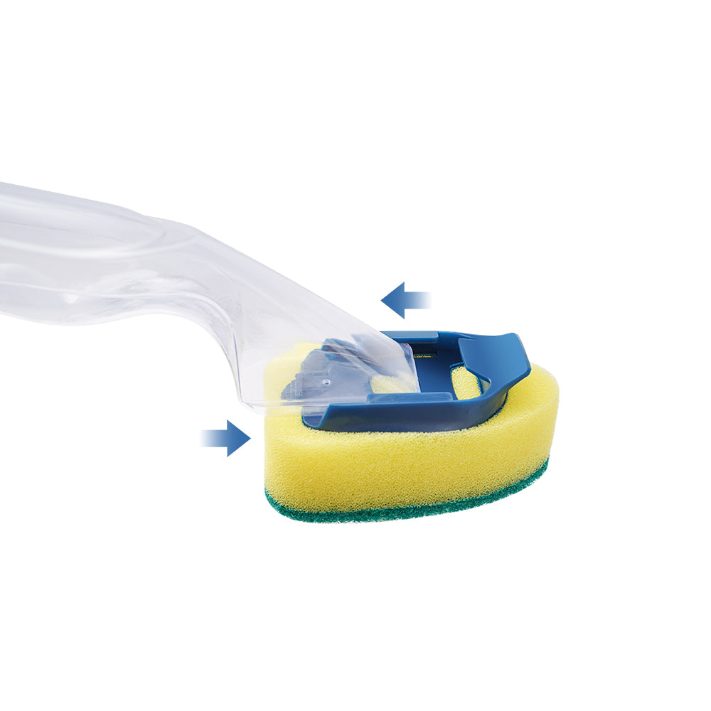 XSL-4 Isi Ulang Sikat Piring Spons  (Refill XSL-4) – Grosir 36 Set per Karton