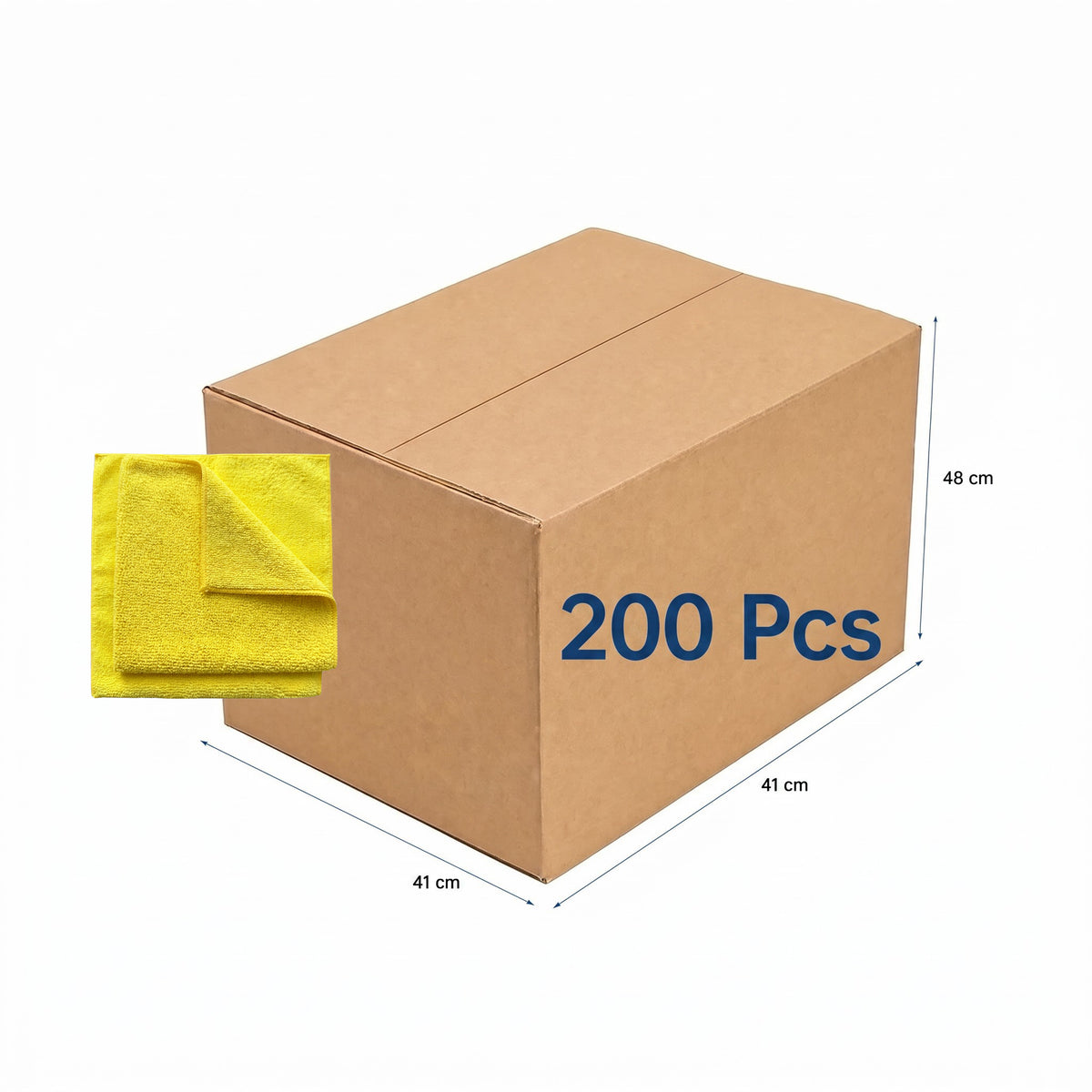Kain Lap Microfiber Kuning (MFK40)