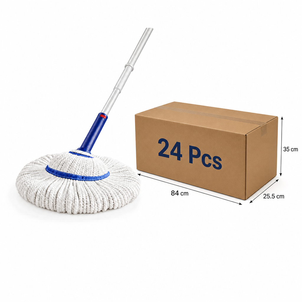 Mop Pel Teleskopik Putar Otomatis Magic (MTS) 1 Karton – 20 Pcs